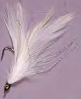 JIG HOOK WITH FEATHER B/2